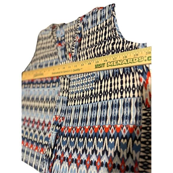 Relativity Sleeveless VNeck Button Down Blouse Women’s Size M Front Tie NWT - Picture 9 of 12